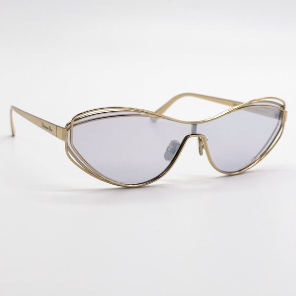 NEW DIOR SUNGLASSES, WOMEN DIOR FILDIOR M1U B0A4 SILVER GOLD METAL EYEWEAR - Picture 9 of 12